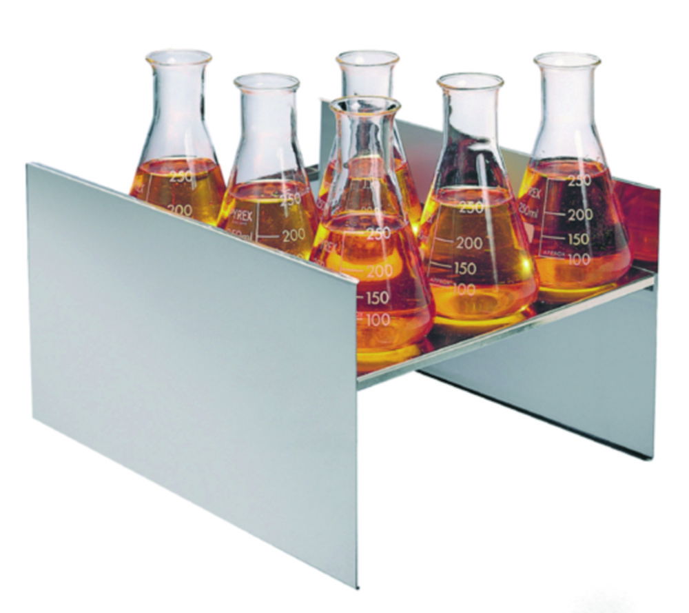Shelving for unstirred water baths Shelving for unstirred water baths
