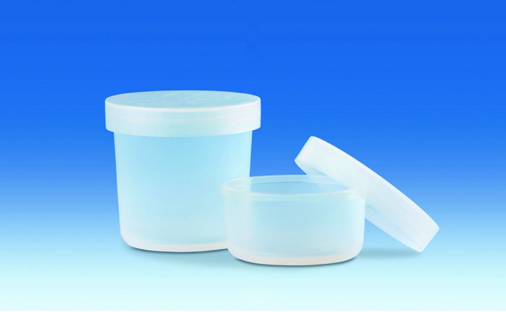 Evaporating Dish PFA, with snap-on lid, PE Evaporating Dish PFA, with snap-on lid, PE