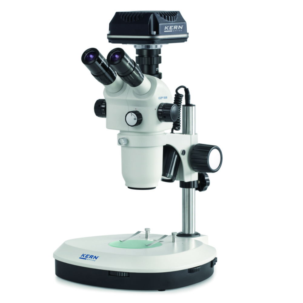 Stereo zoom microscope set OZP, with C-mount camera Stereo zoom microscope set OZP, with C-mount camera